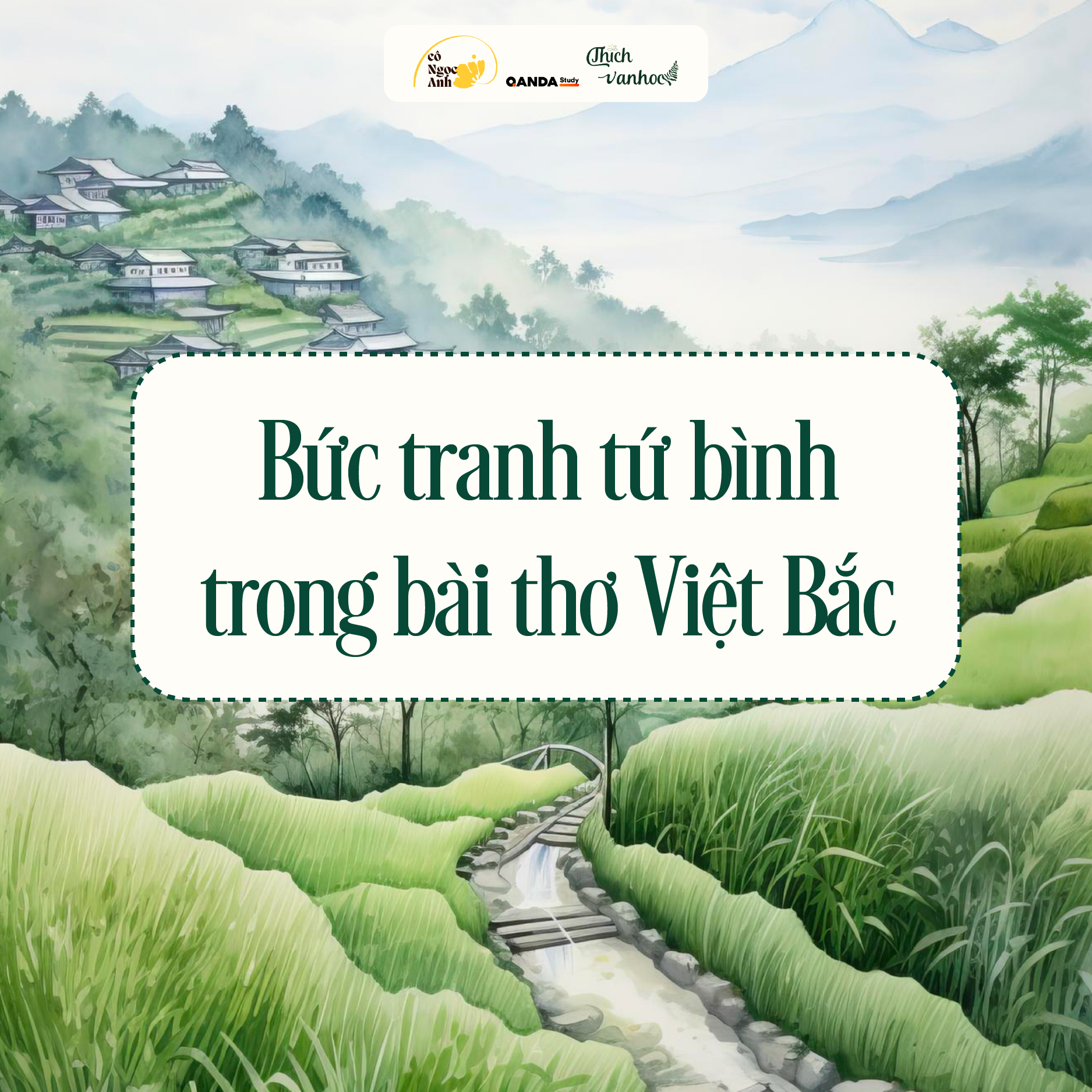 Bức tranh tứ bình trong bài thơ Việt Bắc
