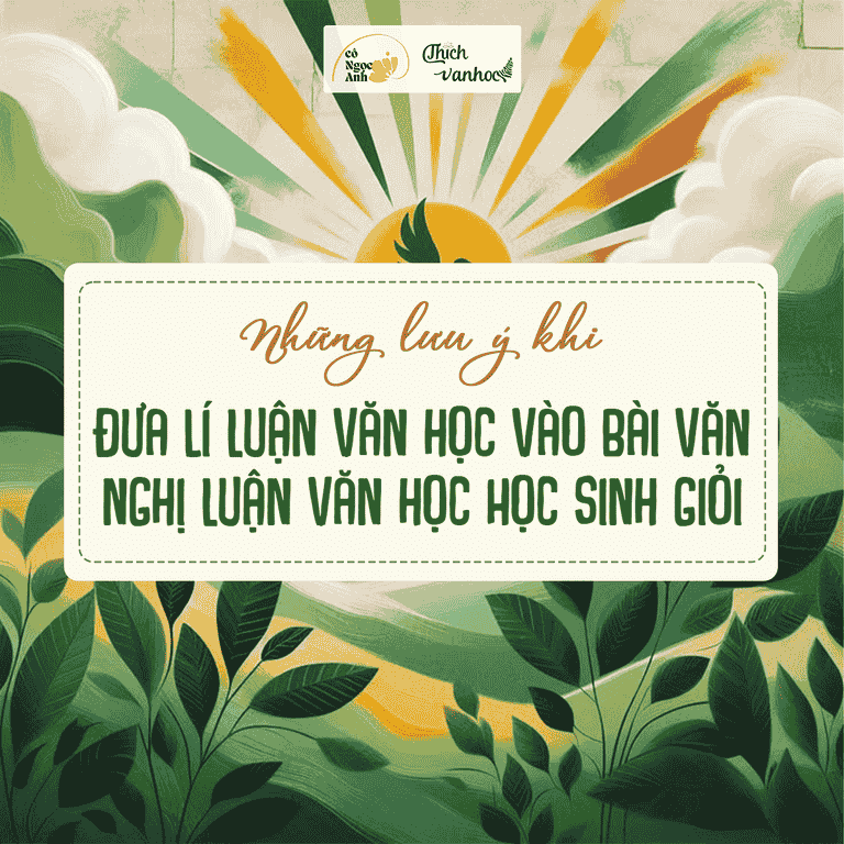 Luu y khi dua LLVH vao bai NLVH HSG