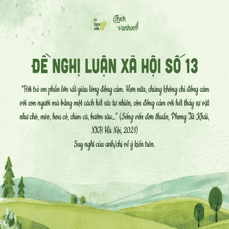 De 13 - NLXH: Boi tre em phan lon rat giau long dong cam