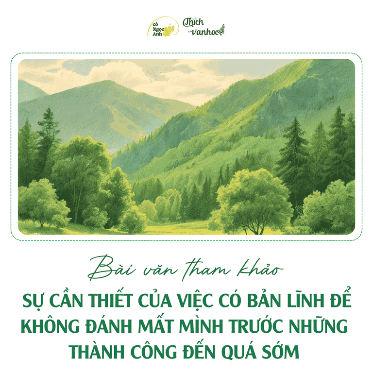 Ban linh de khong danh mat minh truoc thanh cong
