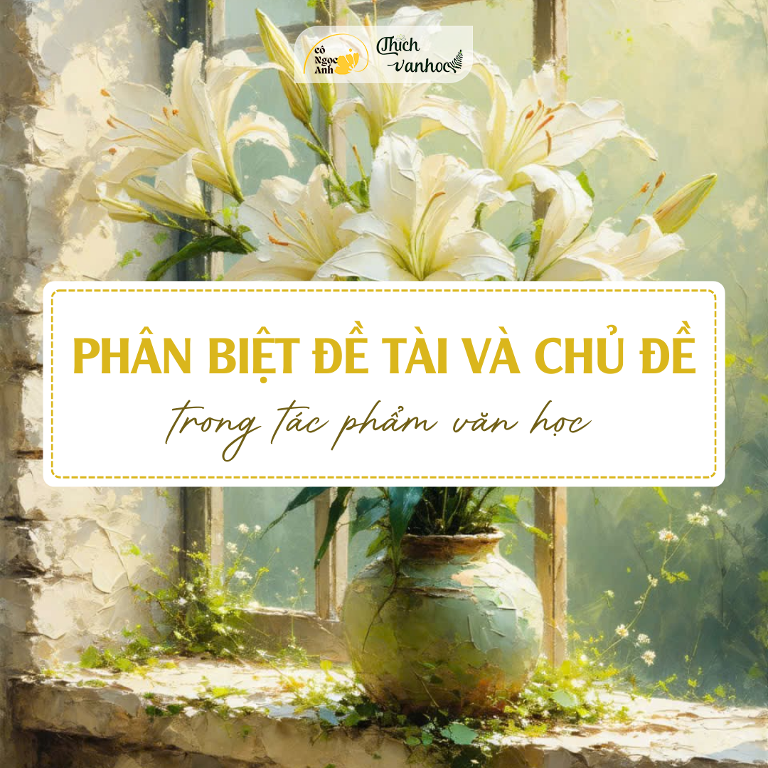Phan biet de tai va chu de