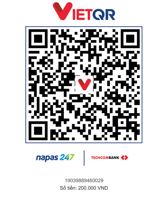 QR chuyển khoản